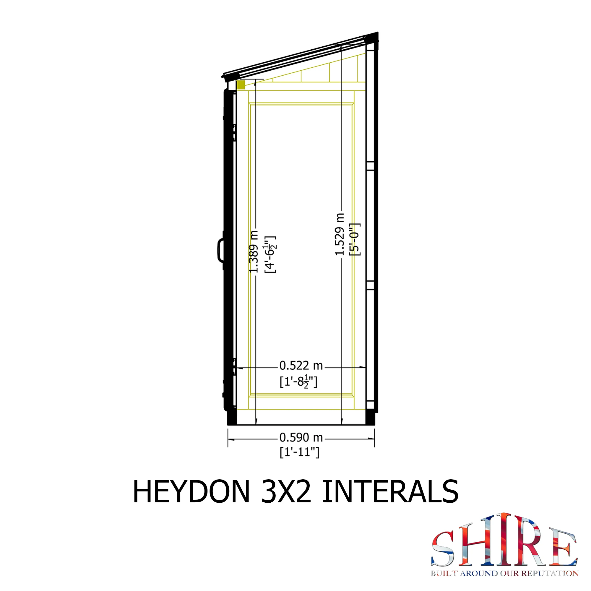 Heydon Lean To Greenhouse - Image 6