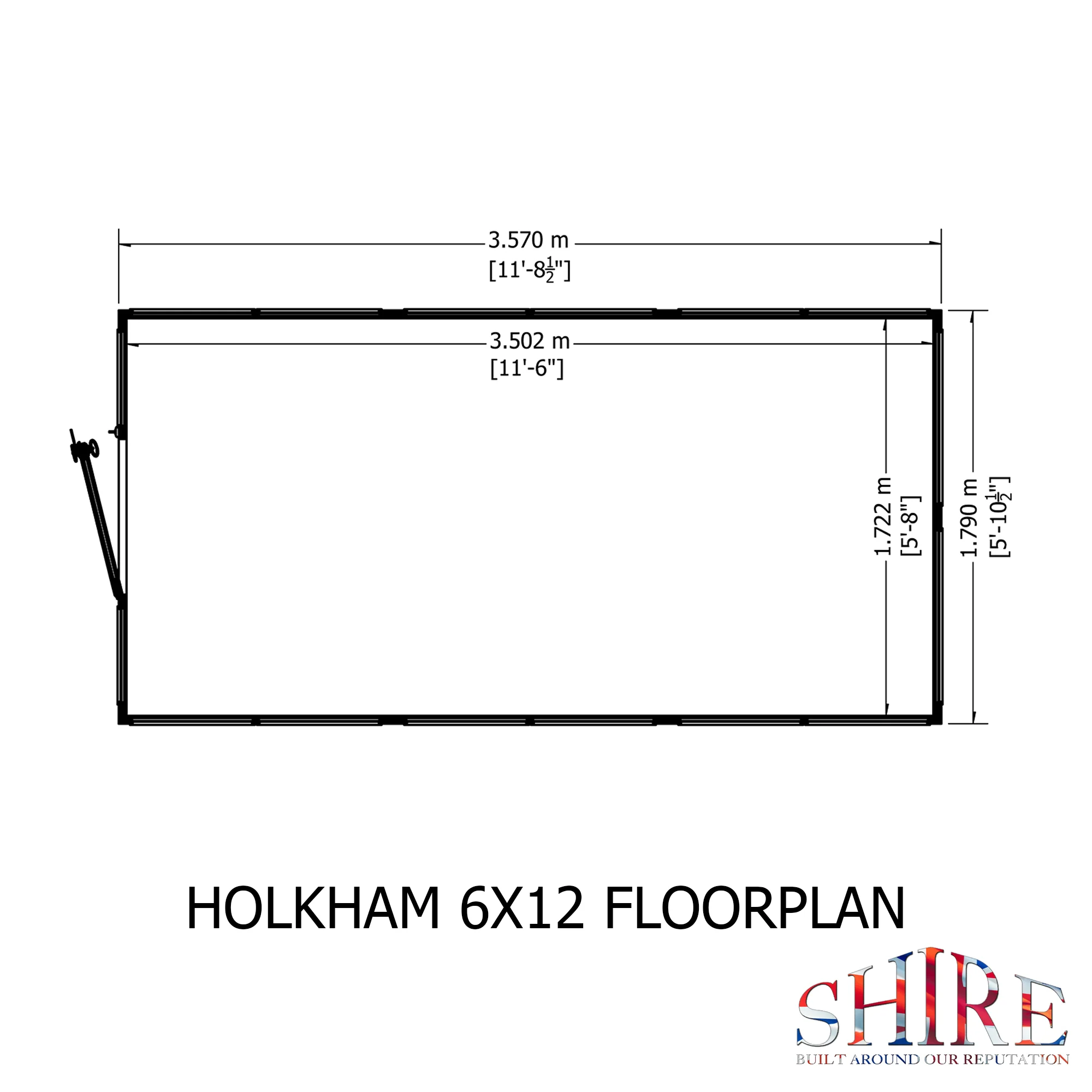 Holkham 12 Ft X 6 Ft Greenhouse - Image 7