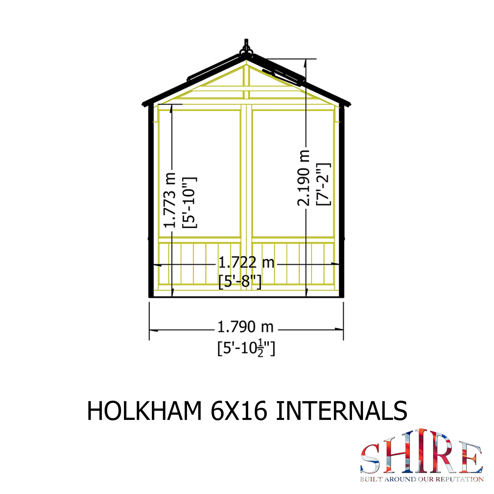 Holkham 16 Ft X 6 Ft Greenhouse - Image 8