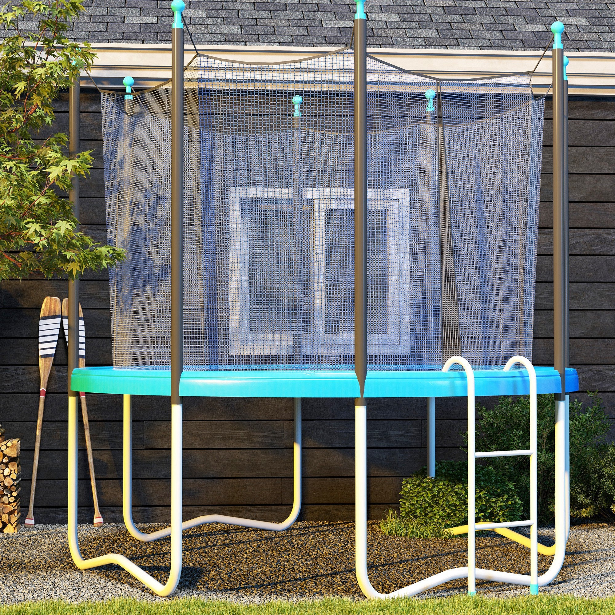HOMCOM 12ft Trampoline Accessories Pad Surround Pad Replacement - Image 9