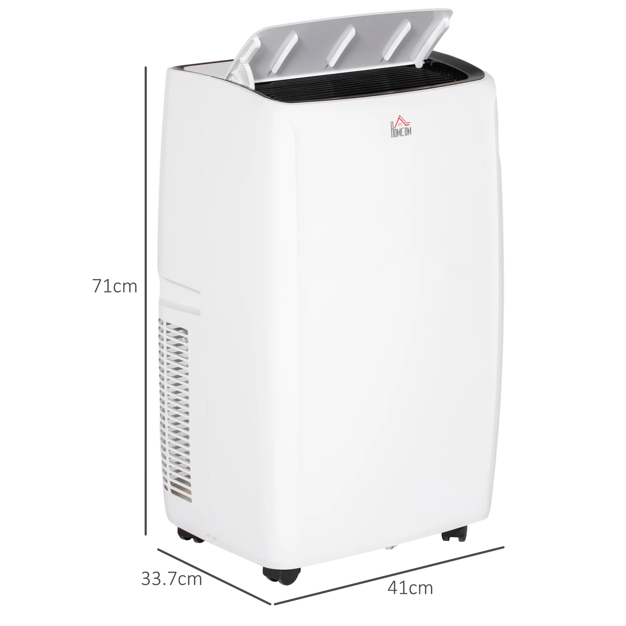 HOMCOM 14,000 BTU Portable Air Conditioner With 40m², Sleep Mode, Dehumidifier - Image 5