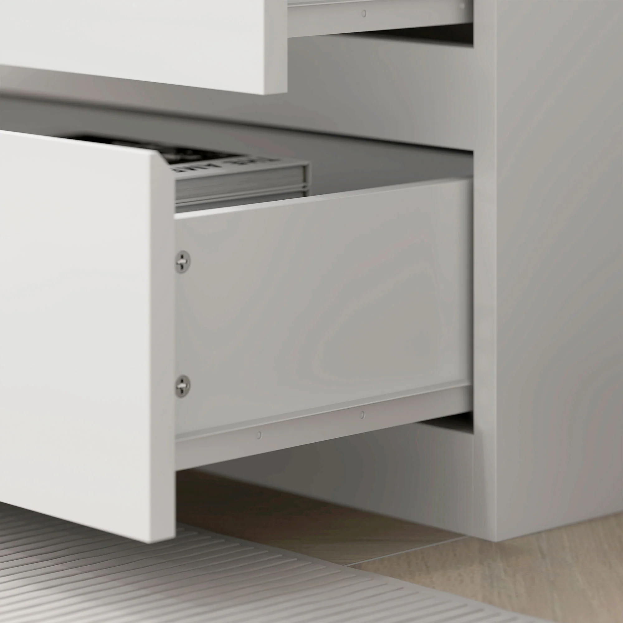 HOMCOM 180cm Tall Bookshelf Free Standing Storage Shelf Unit With Storage White And Oak - Image 9