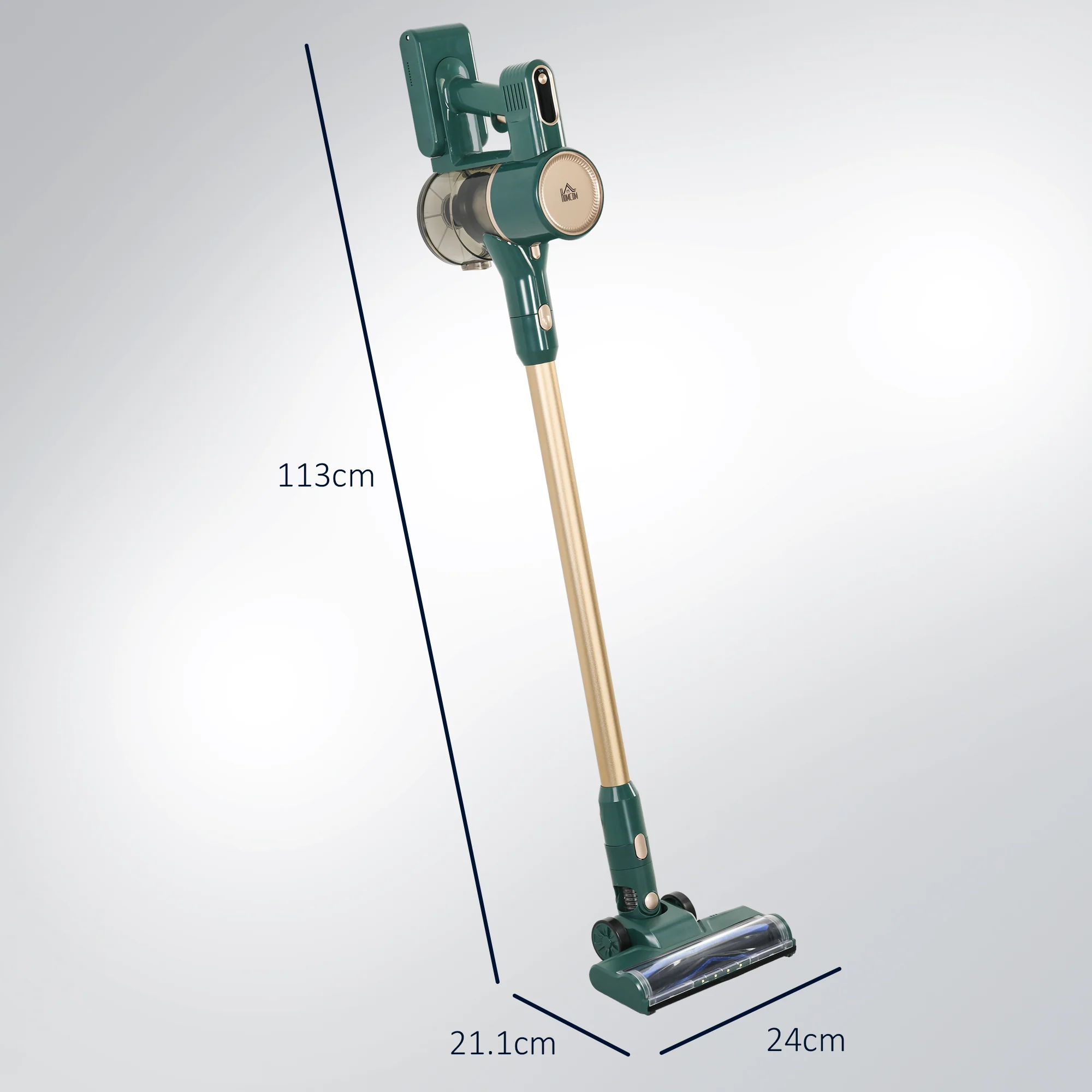 HOMCOM 3-in-1 Stick Vacuum Cleaner, Cordless Vacuum Cleaner, 35Min Run Time - Image 5