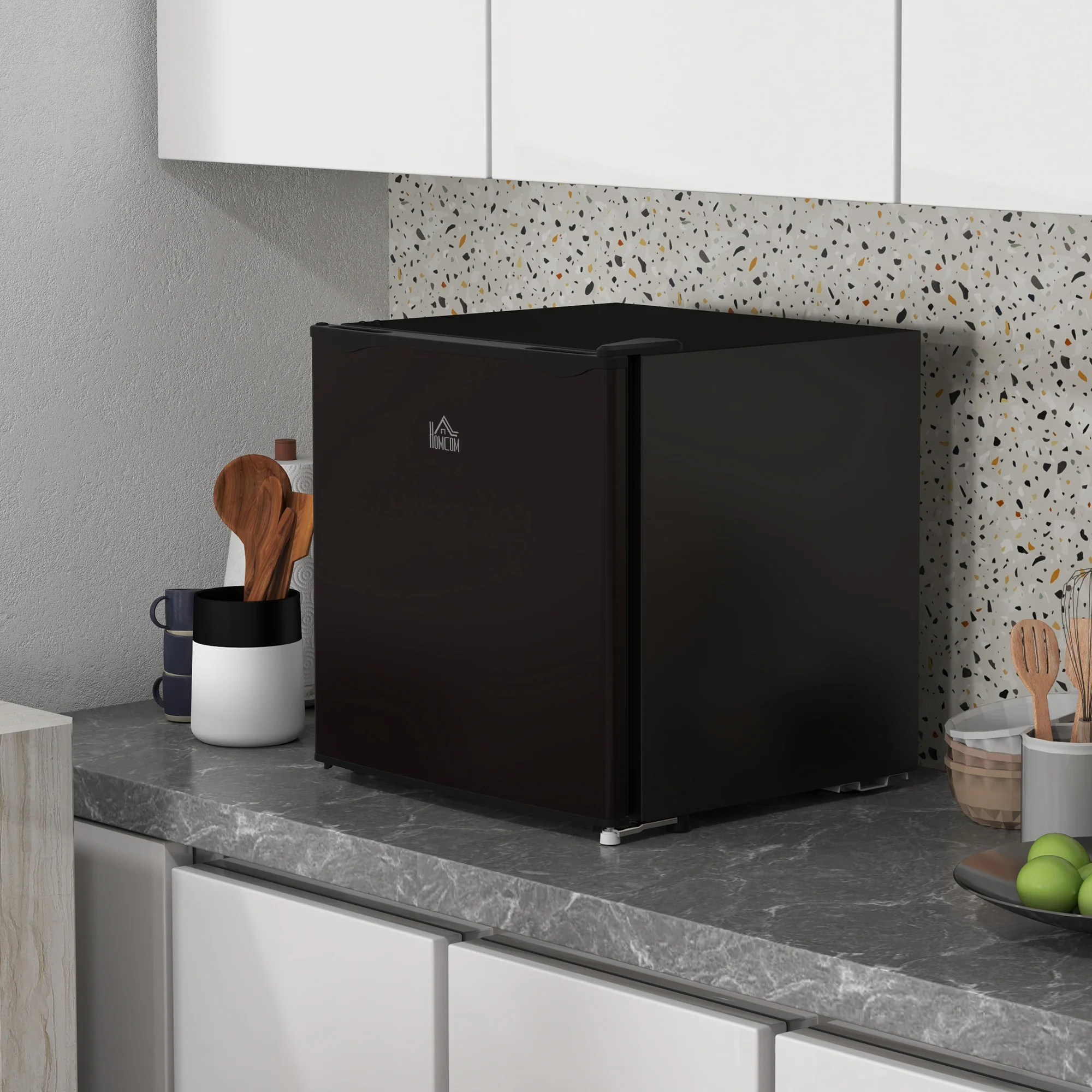 HOMCOM 35L Tabletop Freezer With Adjustable Temperature Wire Shelf - Image 18