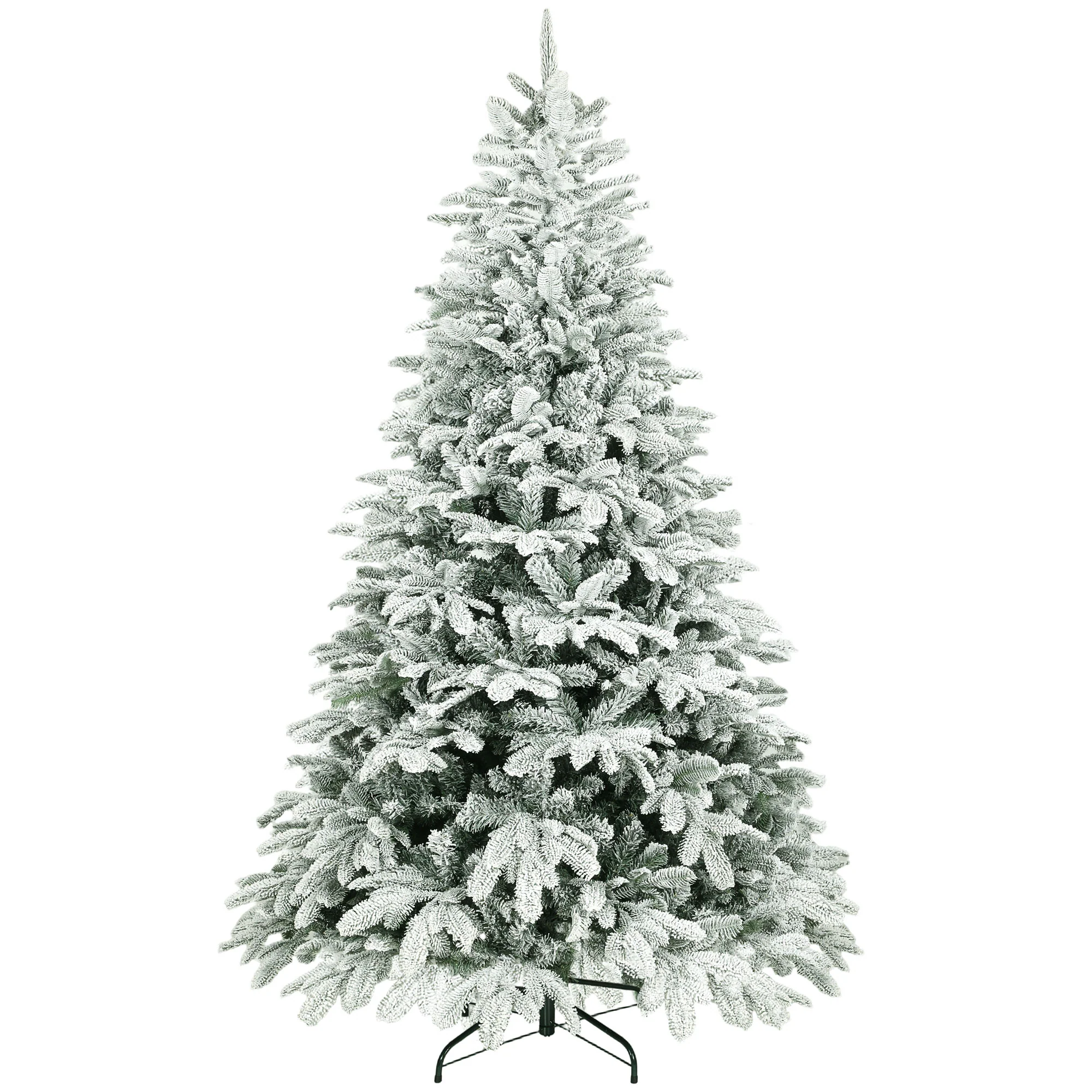 HOMCOM Artificial Christmas Tree Hinged Xmas Tree - Image 19