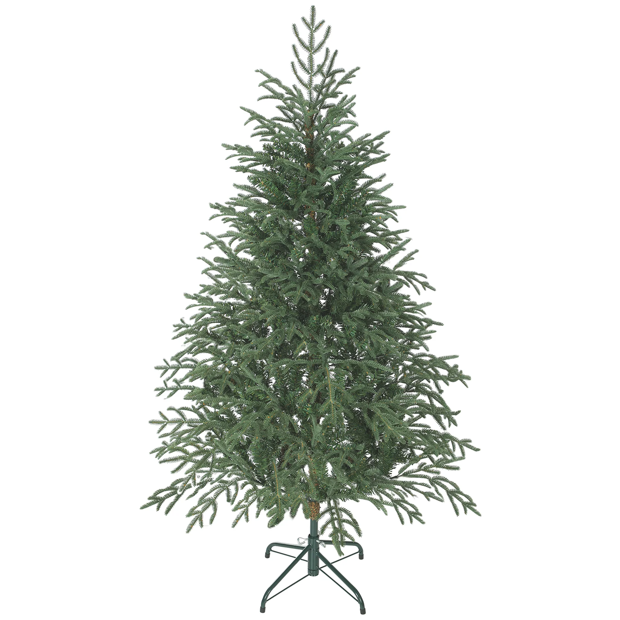 HOMCOM Christmas Tree, Full Spruce Xmas Tree, Easy Assembly