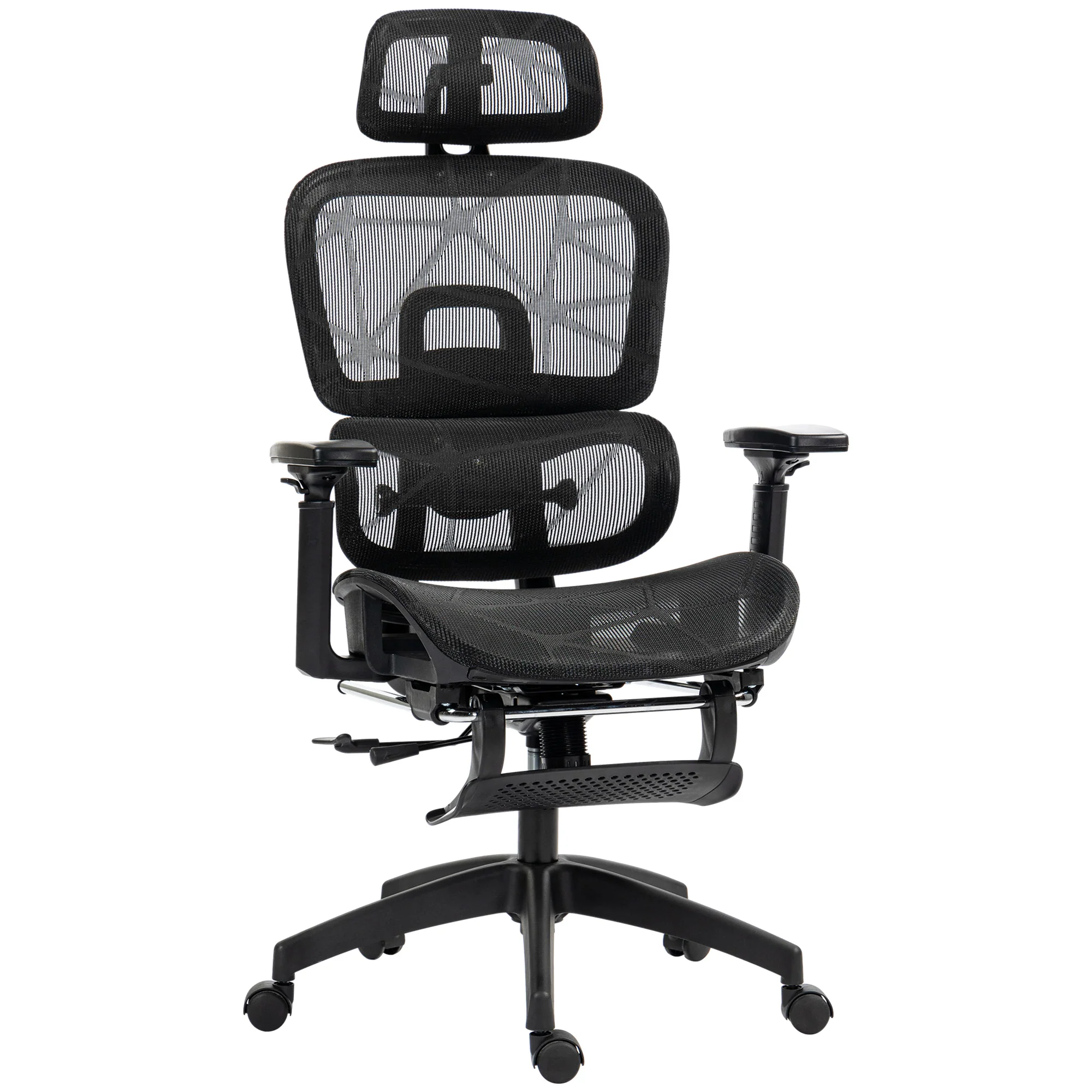 HOMCOM Ergonomic Office Chair Swivel Computer Chair With 3D Armrest