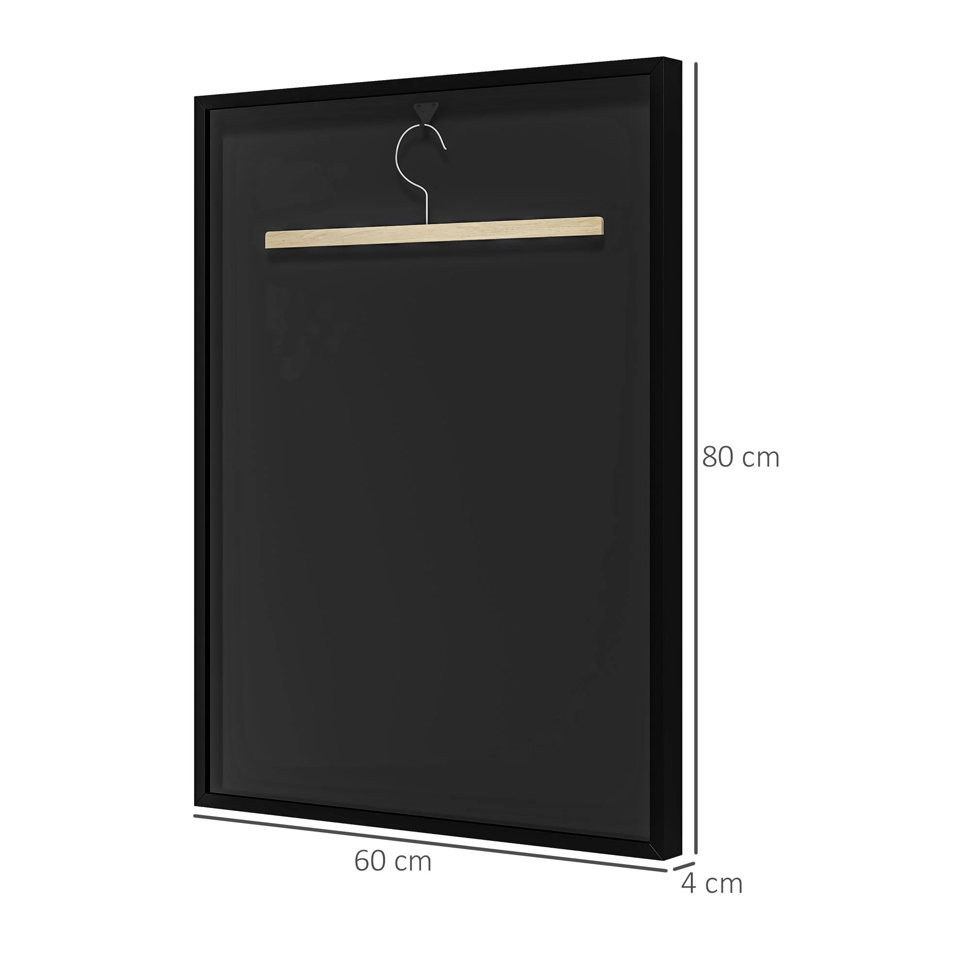 HOMCOM Football Shirt Frame With UV Protection Acrylic Panel, 60 X 80 Cm - Image 5