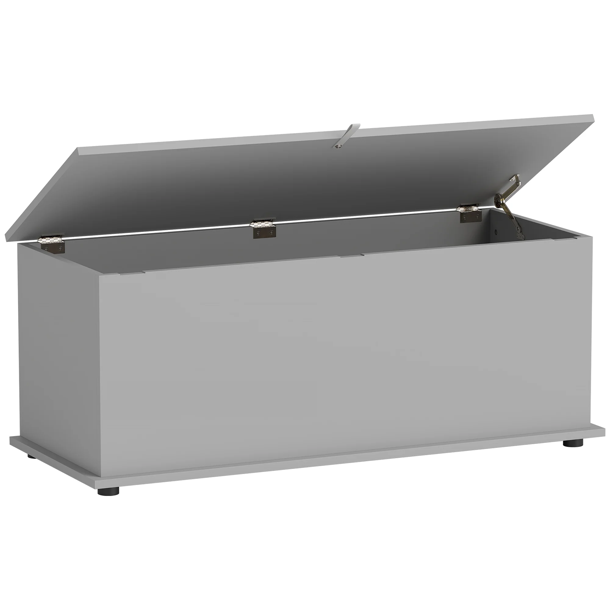 HOMCOM Storage Chest With Lid, 113L Storage Box - Image 19