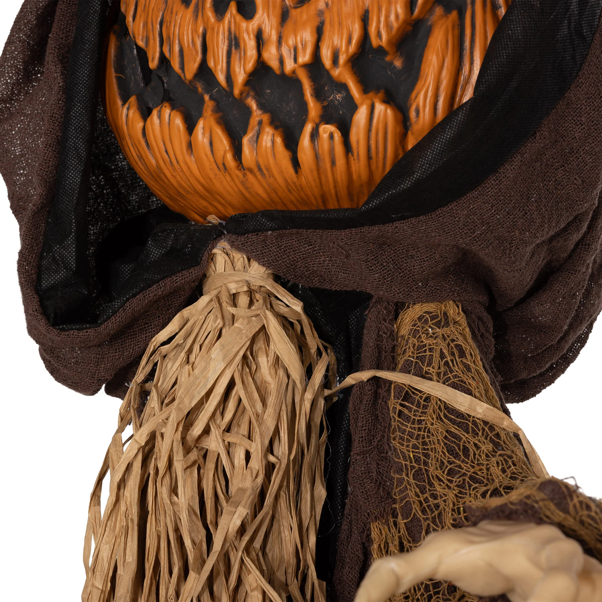 HOMCOM Straw Pumpkin Halloween Prop for Indoor Outdoor Decoration - Image 8