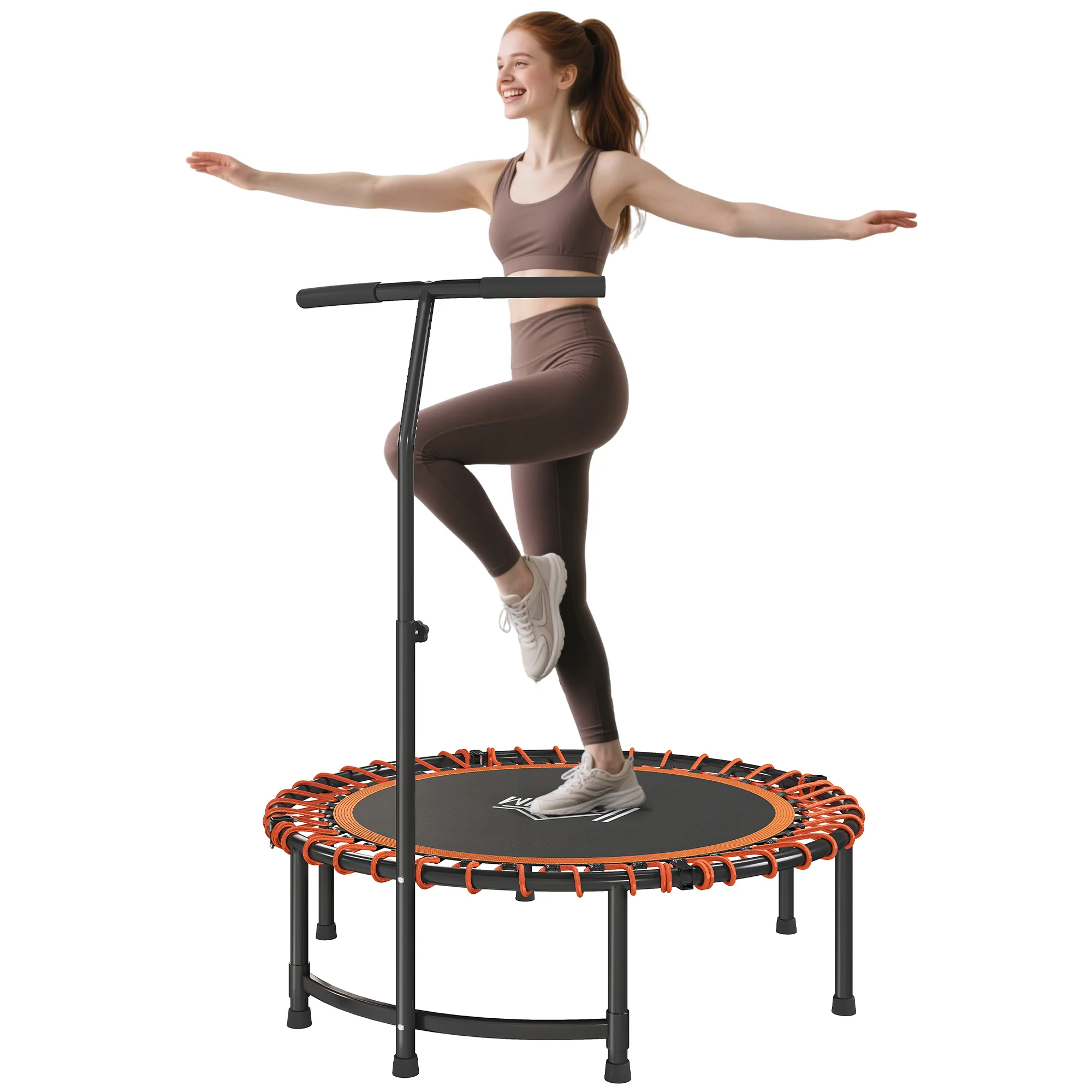 HOMCOM Trampoline Outdoor Bouncer Jumper Adjustable Handle - Image 10