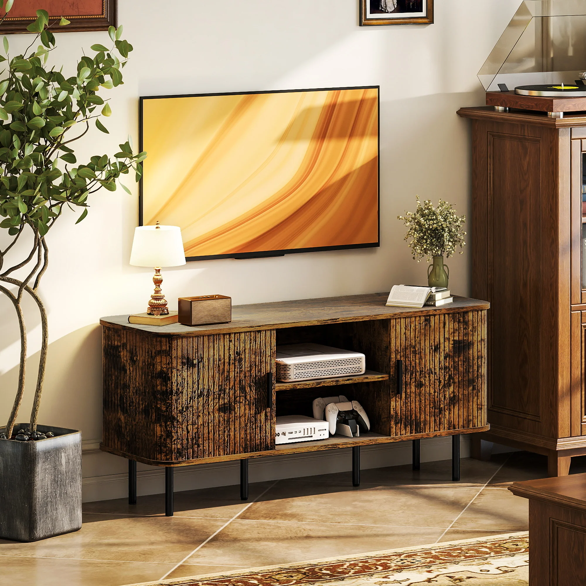 HOMCOM TV Unit For Living Room, TV Stand - Image 11