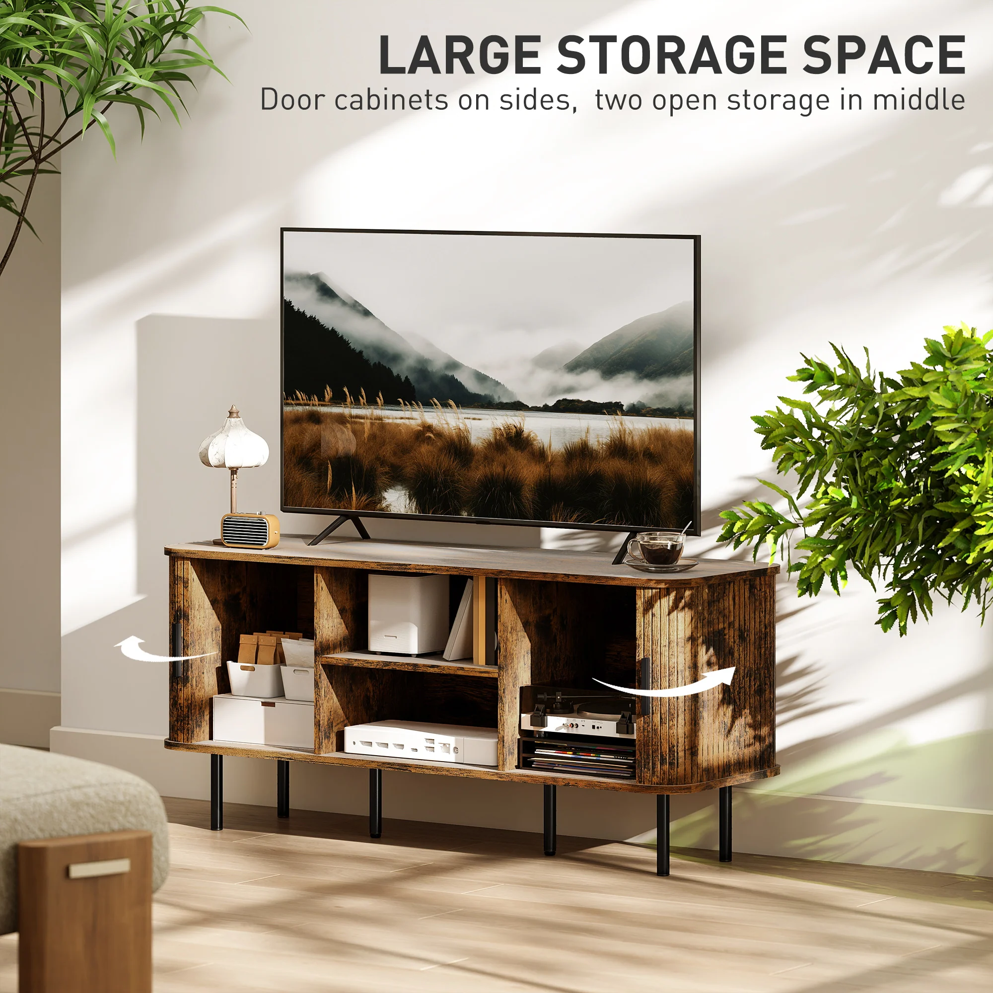 HOMCOM TV Unit For Living Room, TV Stand - Image 13