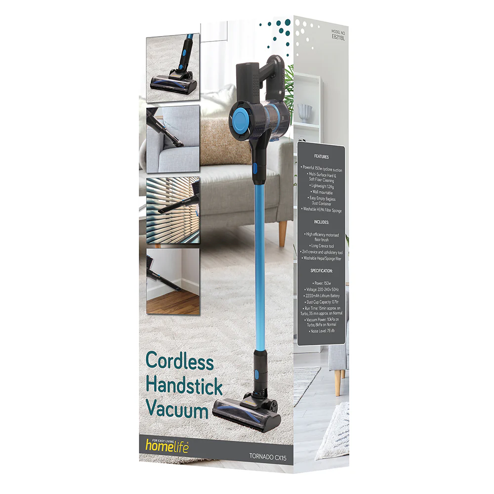 Homelife Tornado 22.2v Cordless Vacuum-Pole - Image 8