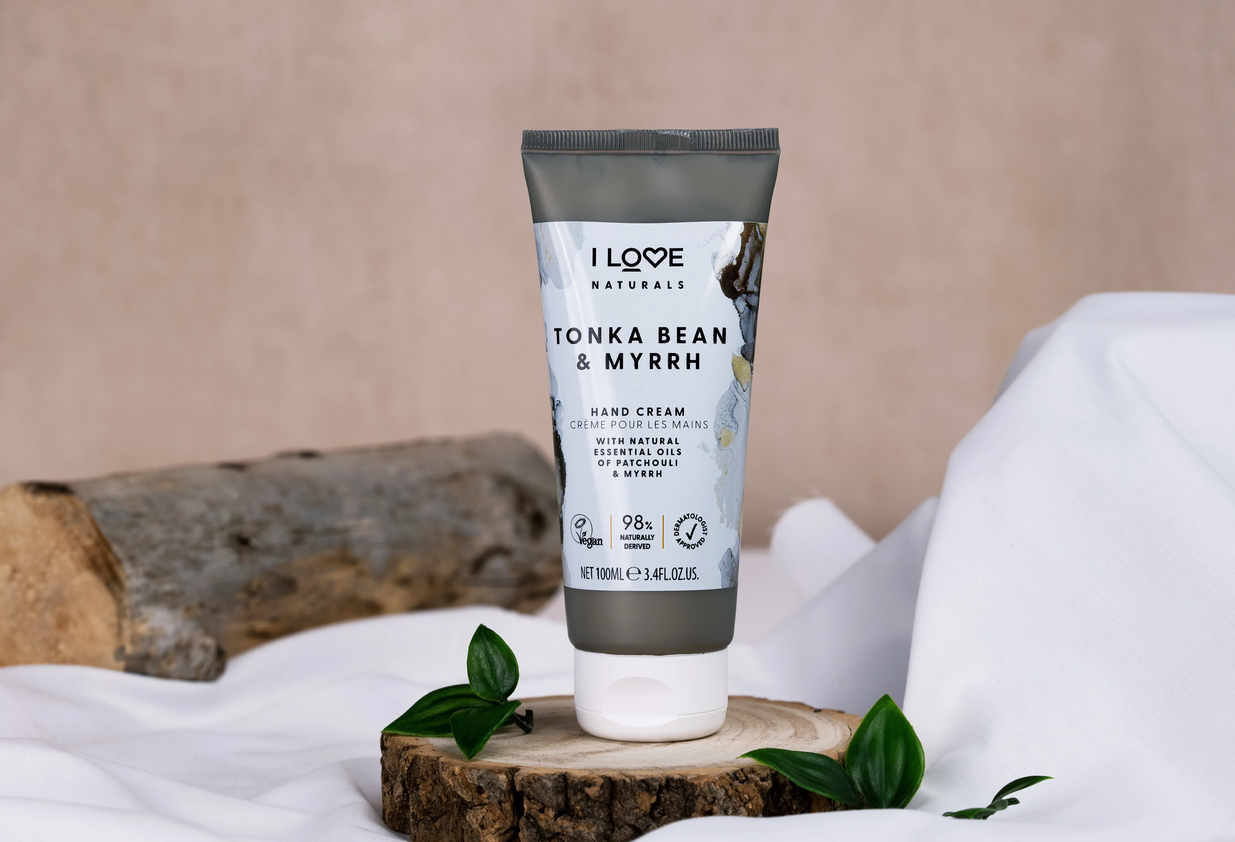 I Love Hand Cream Tonka Bean & Myrrh 100ml - Image 3