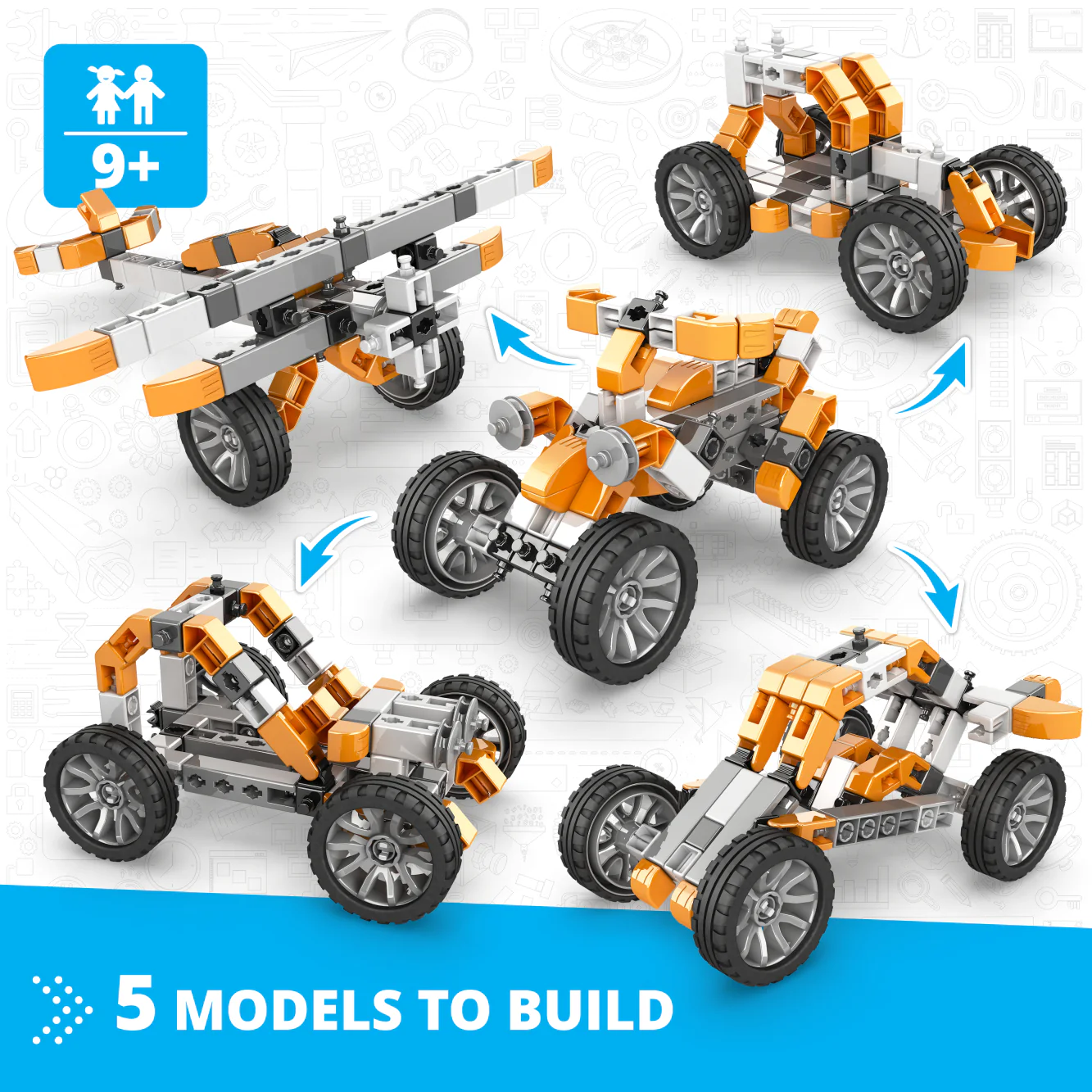 Inventor Mechanics Quad Bike W 5 Models - Image 2