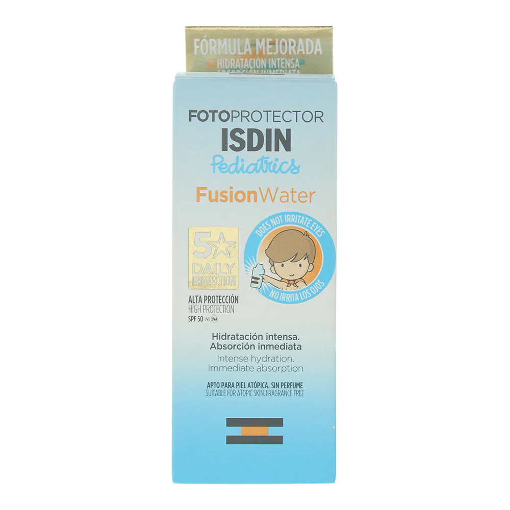 ISDIN Fotoprotector Pediatrics Spf 50 Fusion Water Sun Cream 50ml - Image 3