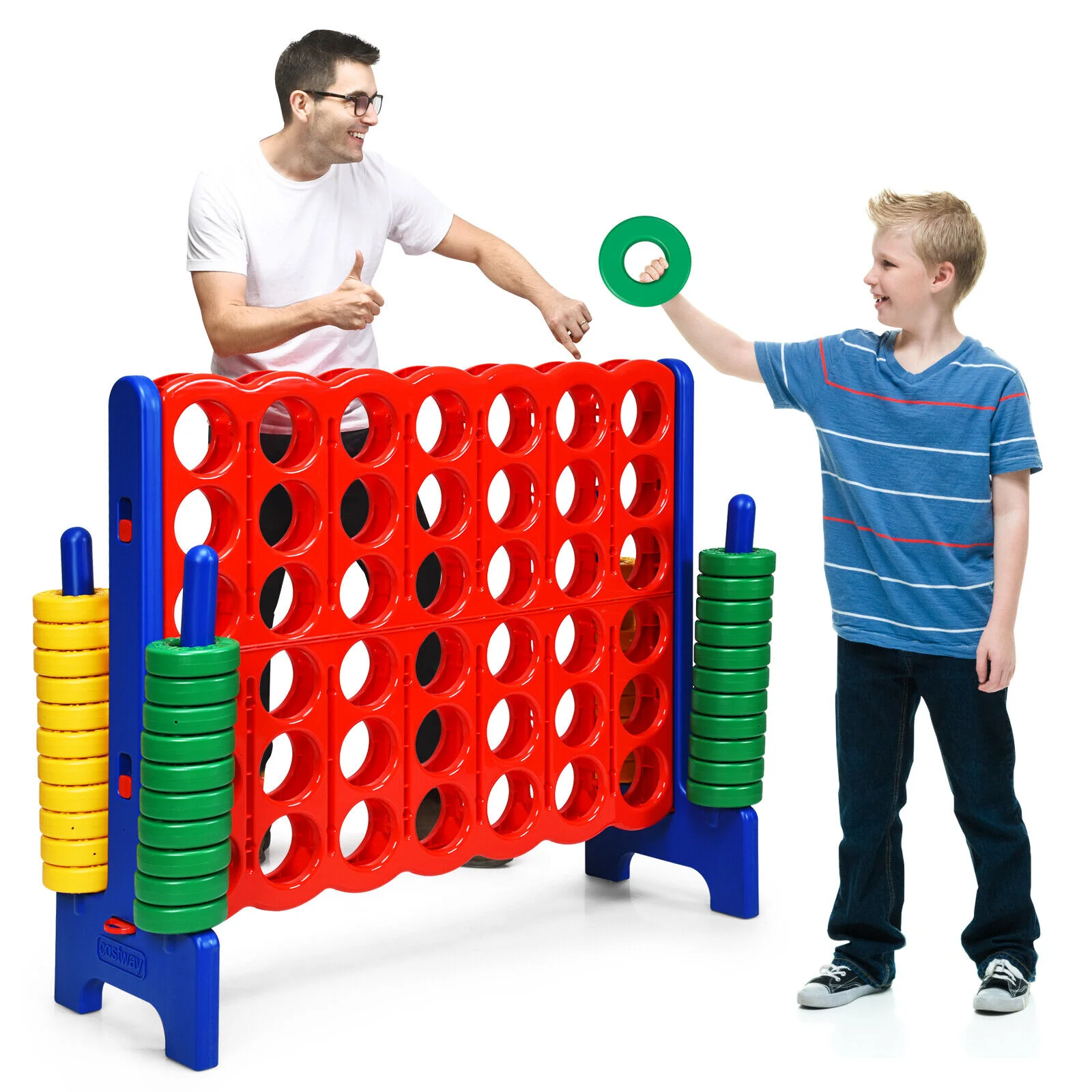 Jumbo 4-to-Score Giant Game Set with Quick-Release Lever - Image 8