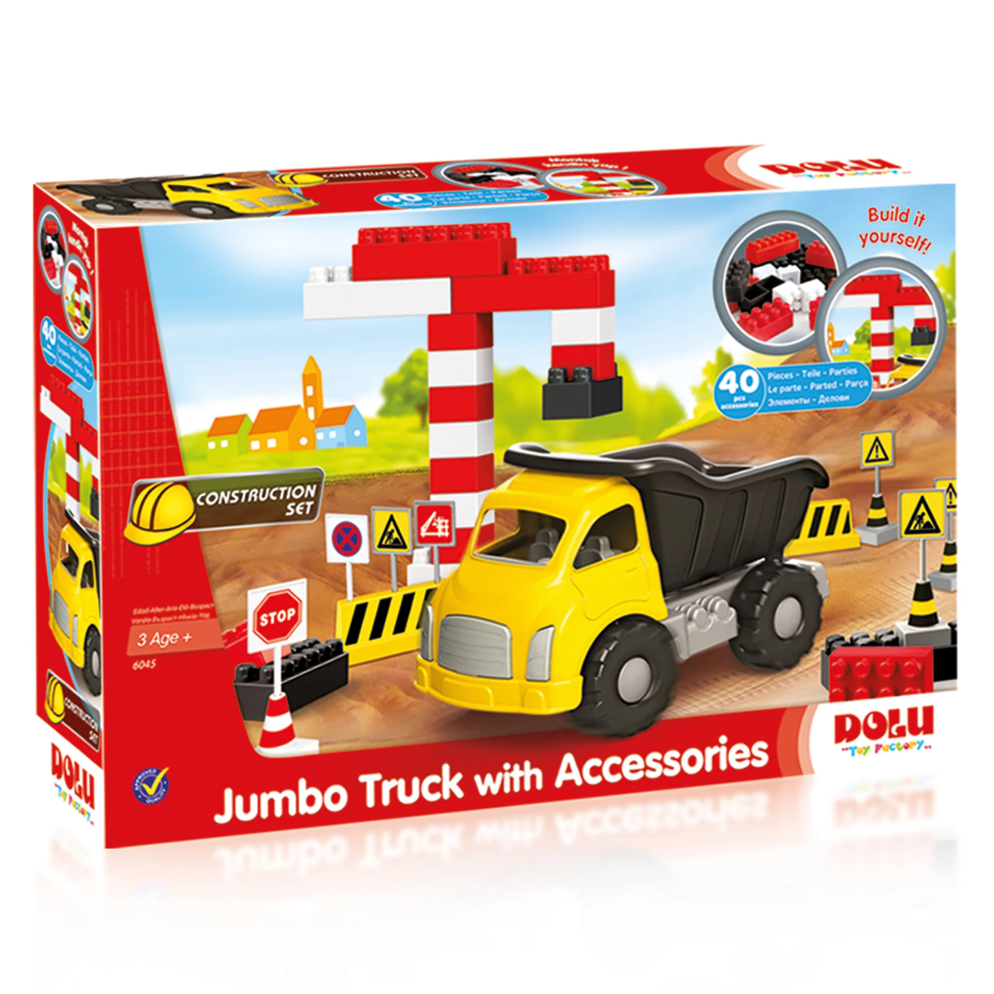 Jumbo Truck With Blocks 40 Pcs - Image 4