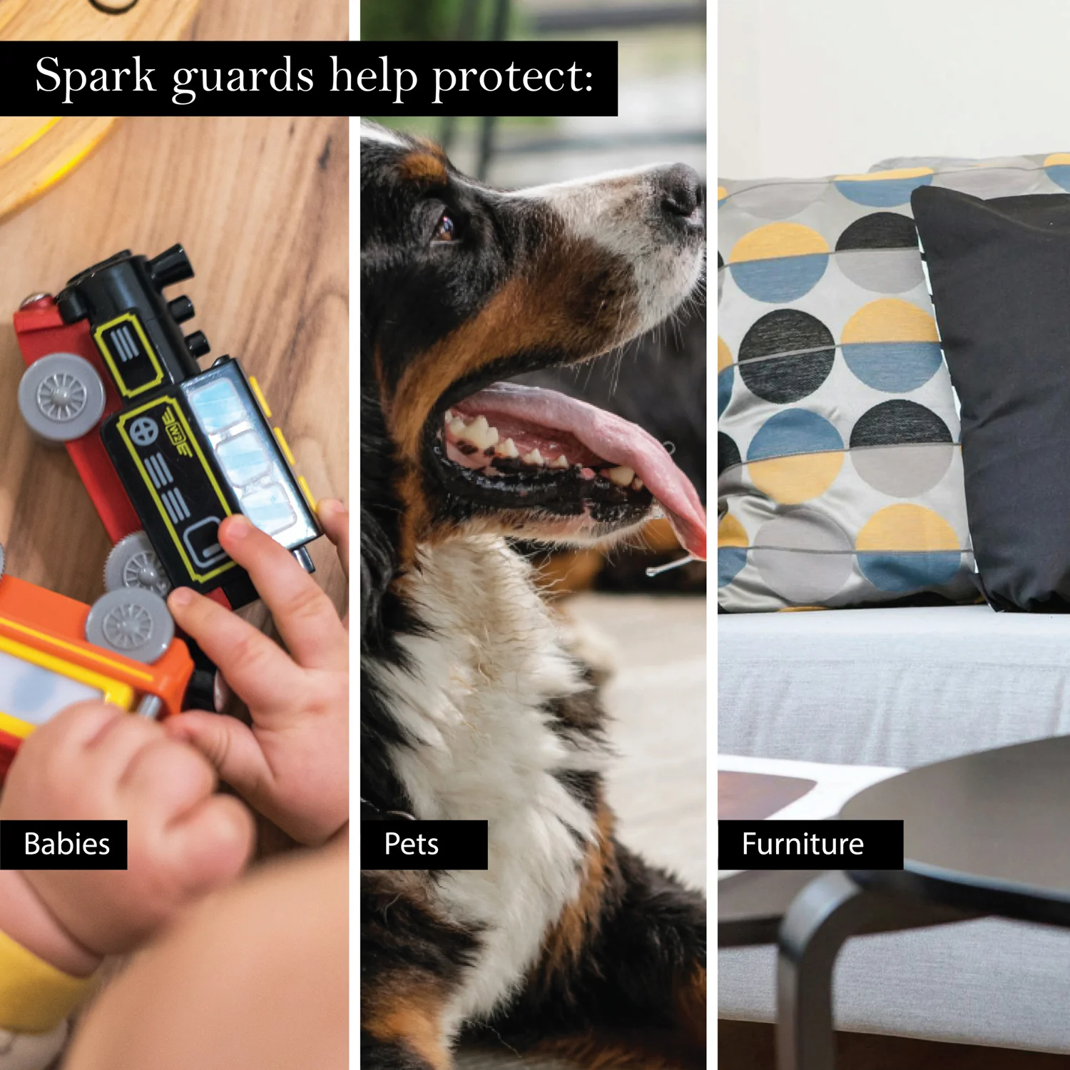 JVL Ashford Fireside Spark Guard - Image 10