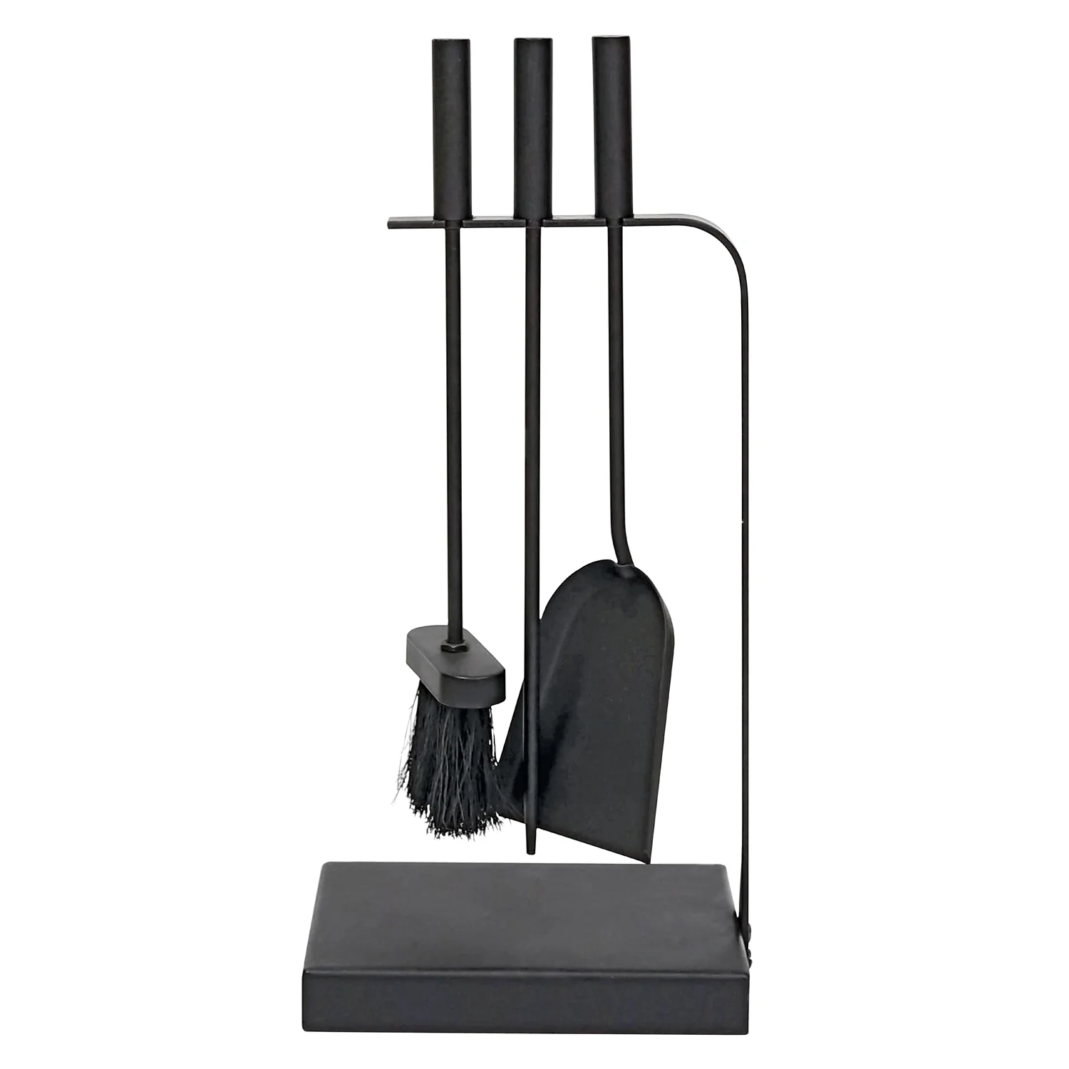 JVL Belmont 3 Piece Fireside Companion Set And Stand