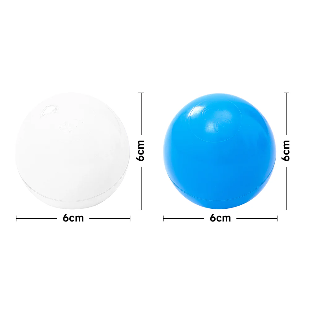 Kidkid 100Pcs Plastic Ball Pit Balls with Mesh Bag - Image 6