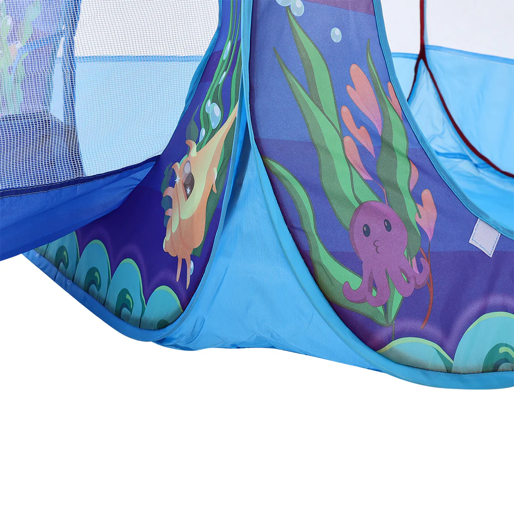 Kidkid 3-in-1 Kids Pop-Up Play Tent Set With Tunnel Playhouse - Image 4