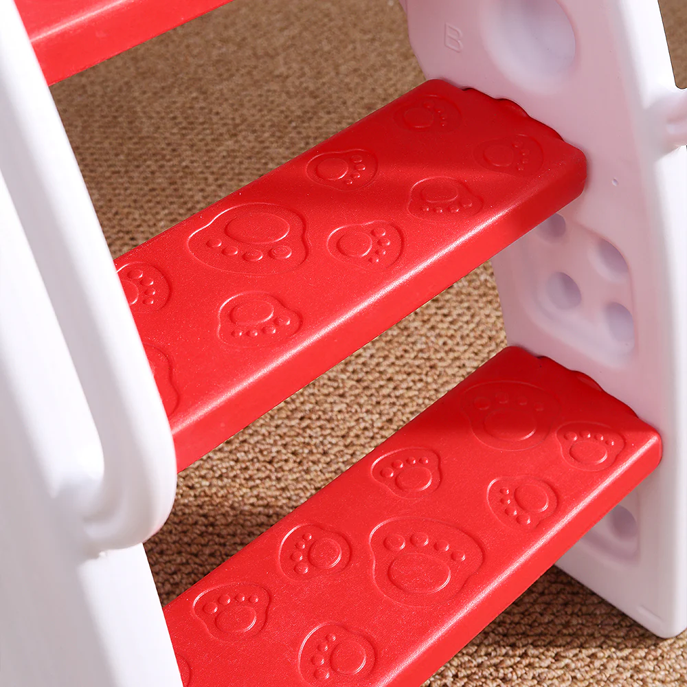 Kidkid Blue And Red Foldable Plastic Slide For Kids - Image 4