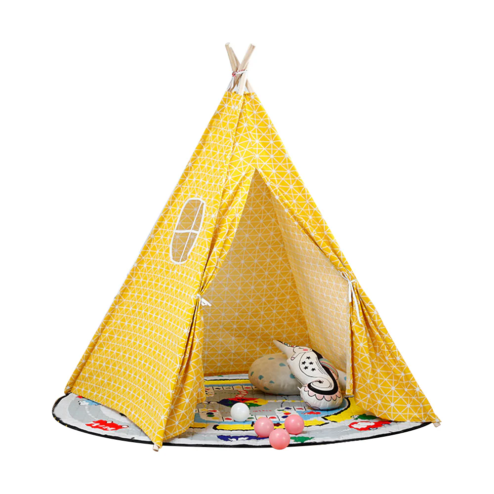 Children's Teepee Tent Kids Indoor Play House - Image 10