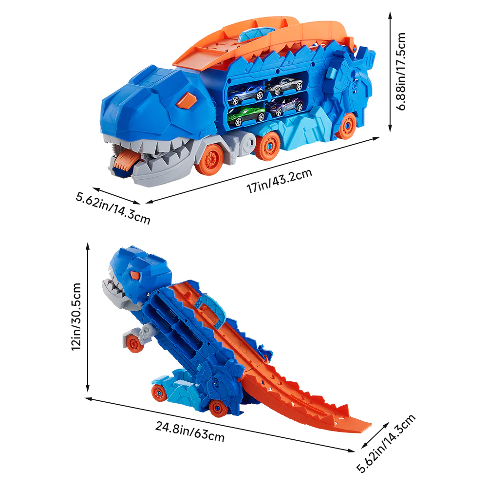 Kidkid Dinosaur Toy Truck Set - Image 11
