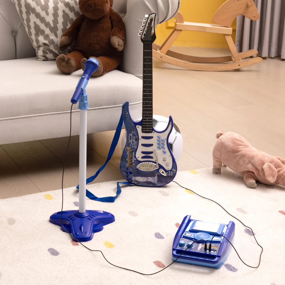 Kidkid Electric Guitar Microphone Amplifier Toy Set - Image 2