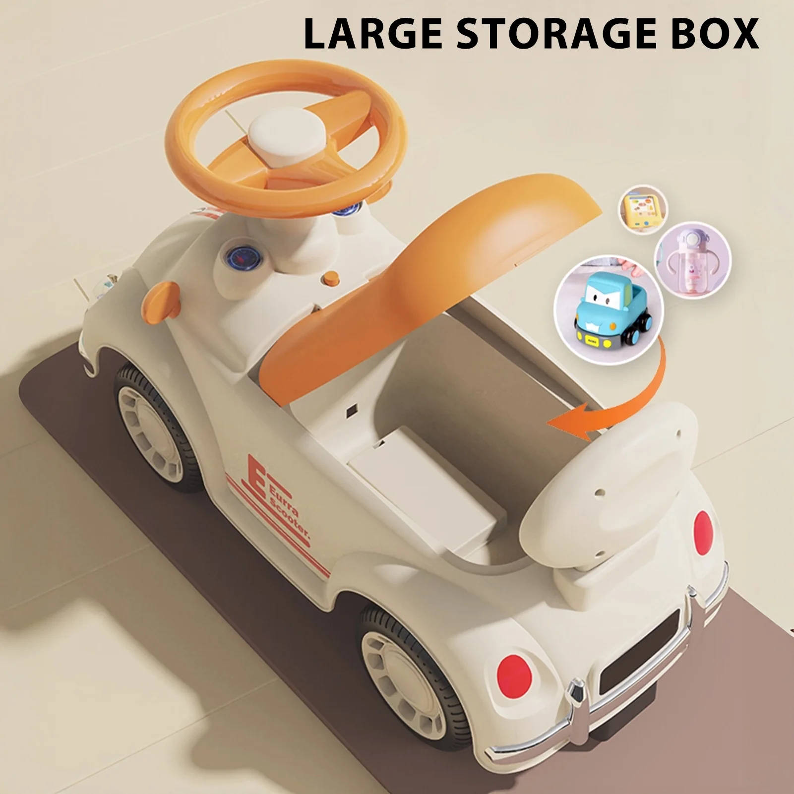 Kidkid Foot-Powered Ride-On Car - Image 6
