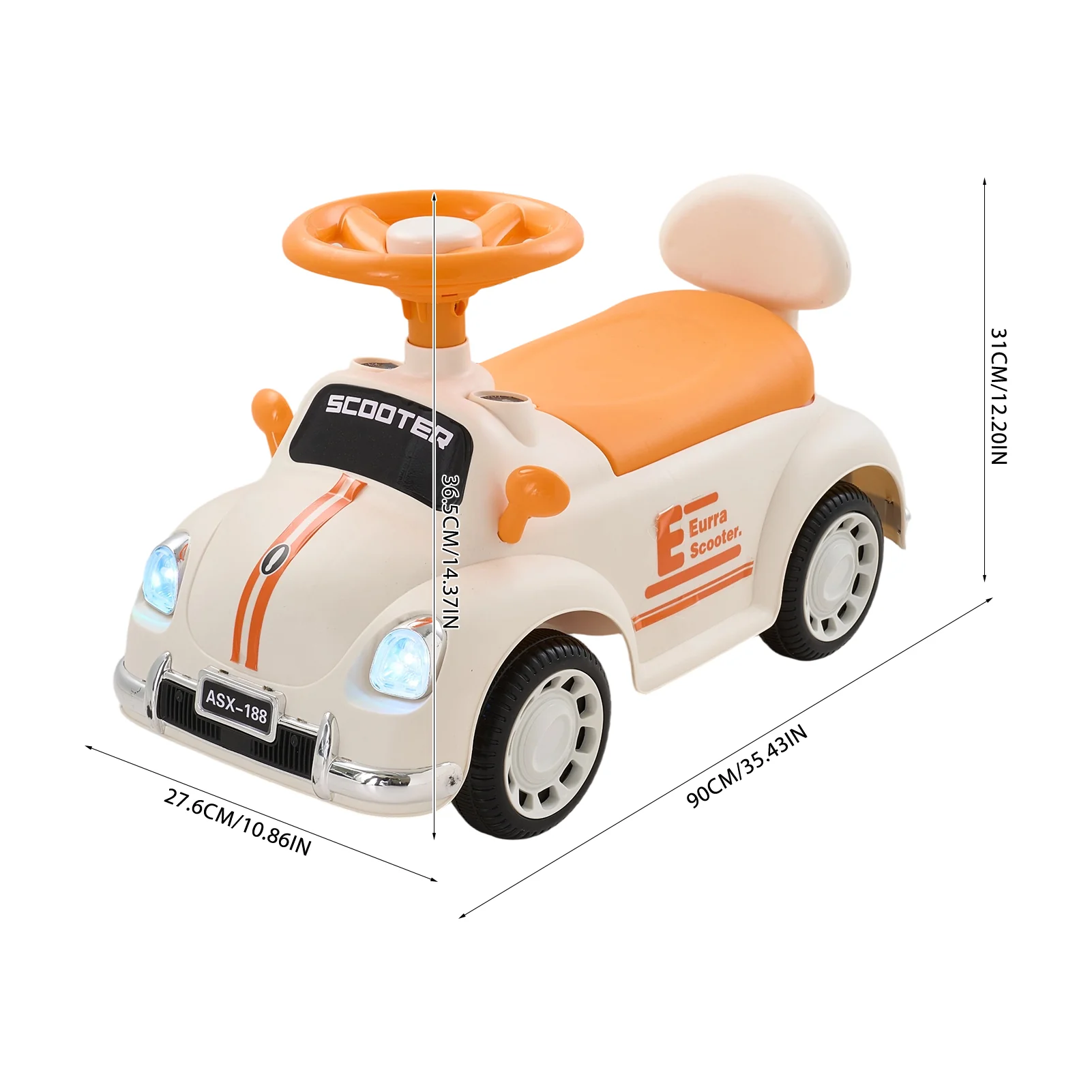 Kidkid Foot-Powered Ride-On Car - Image 9