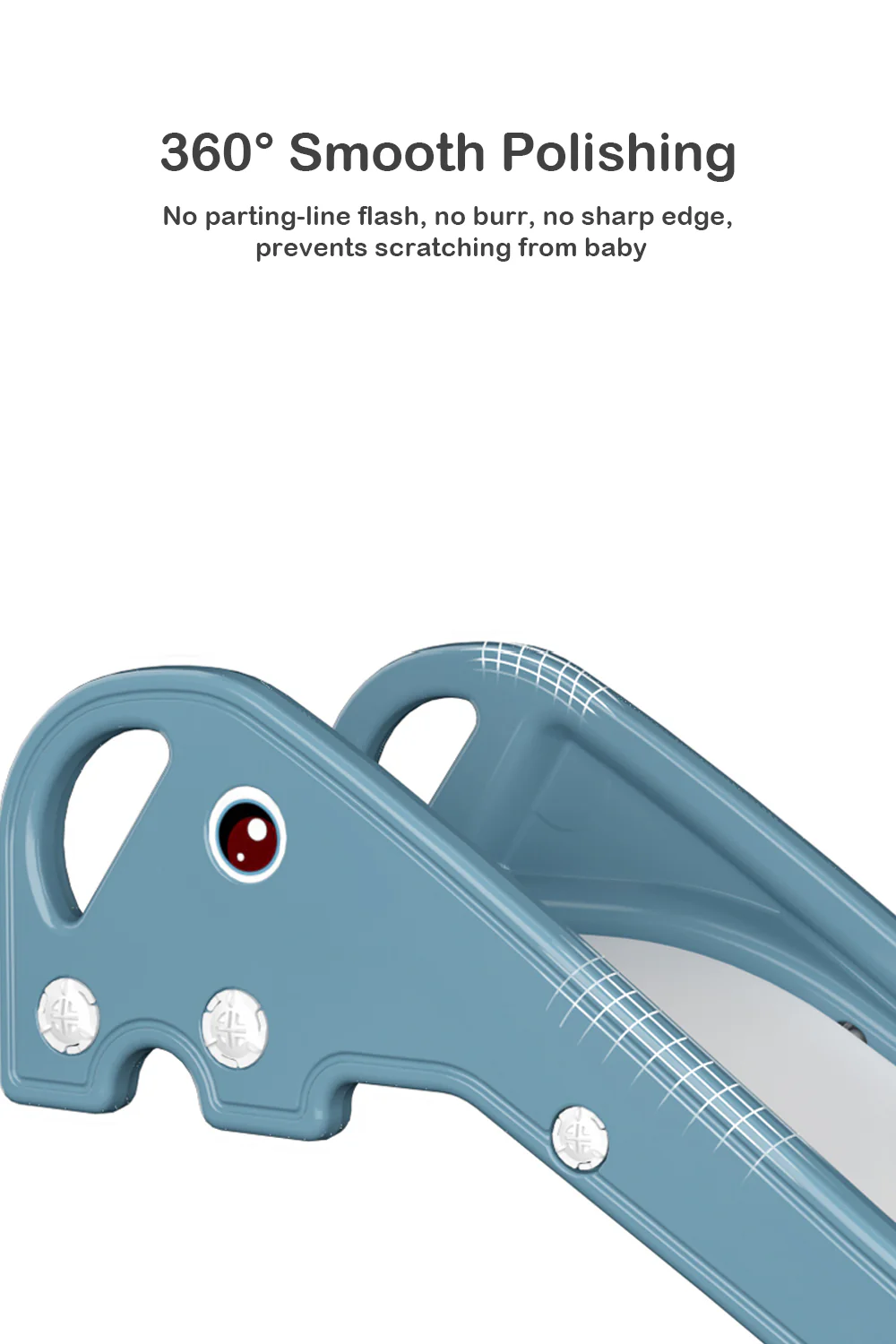 Kidkid Indoor Elephant Plastic Slide For Sofa And Bed - Image 4