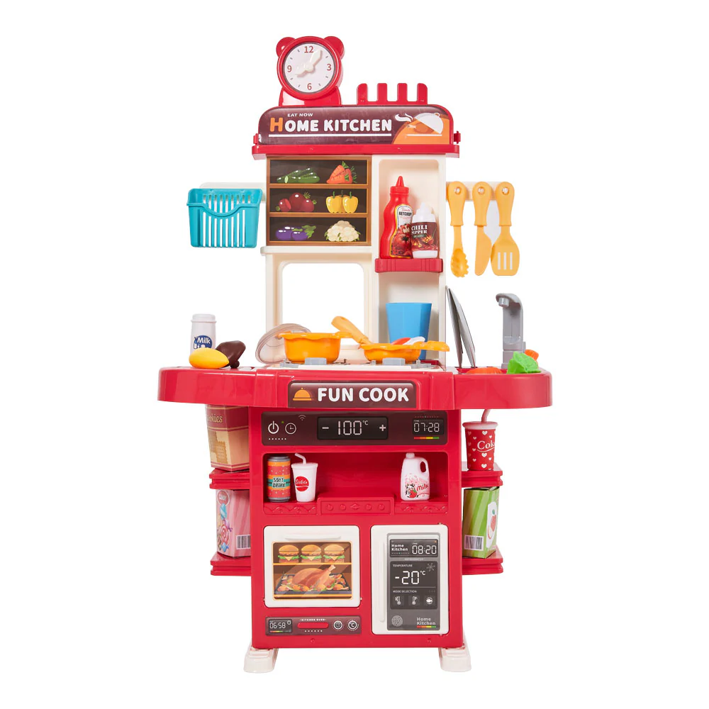 Kidkid Kids Pretend Kitchen Playset 42 Piece Set - Image 4