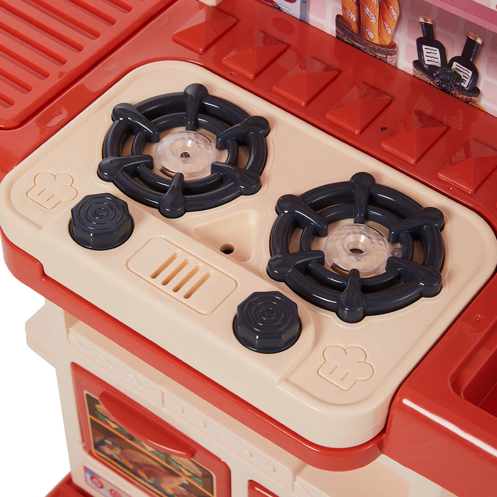 Kidkid Kids Pretend Kitchen Playset 43 Piece Set - Image 2