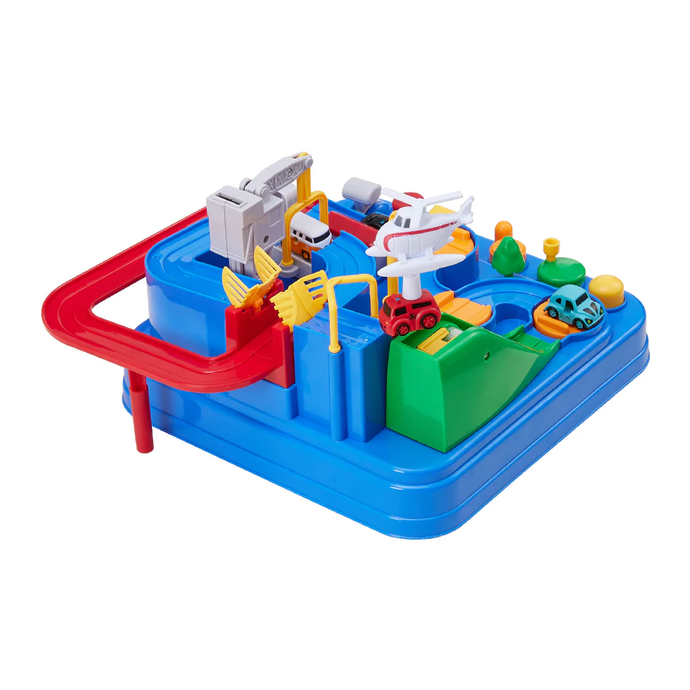 Kidkid Large Vehicle Race Track Toy Set - Image 5