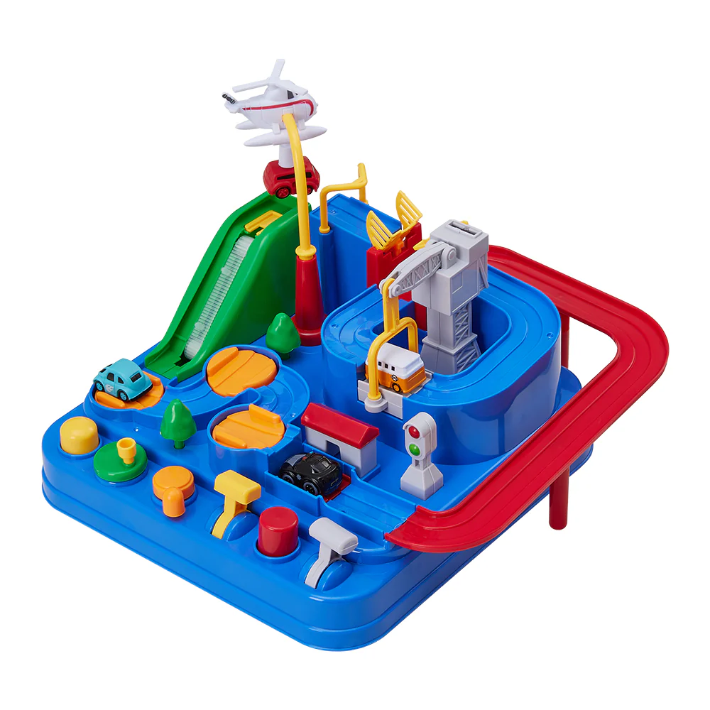 Kidkid Large Vehicle Race Track Toy Set - Image 7