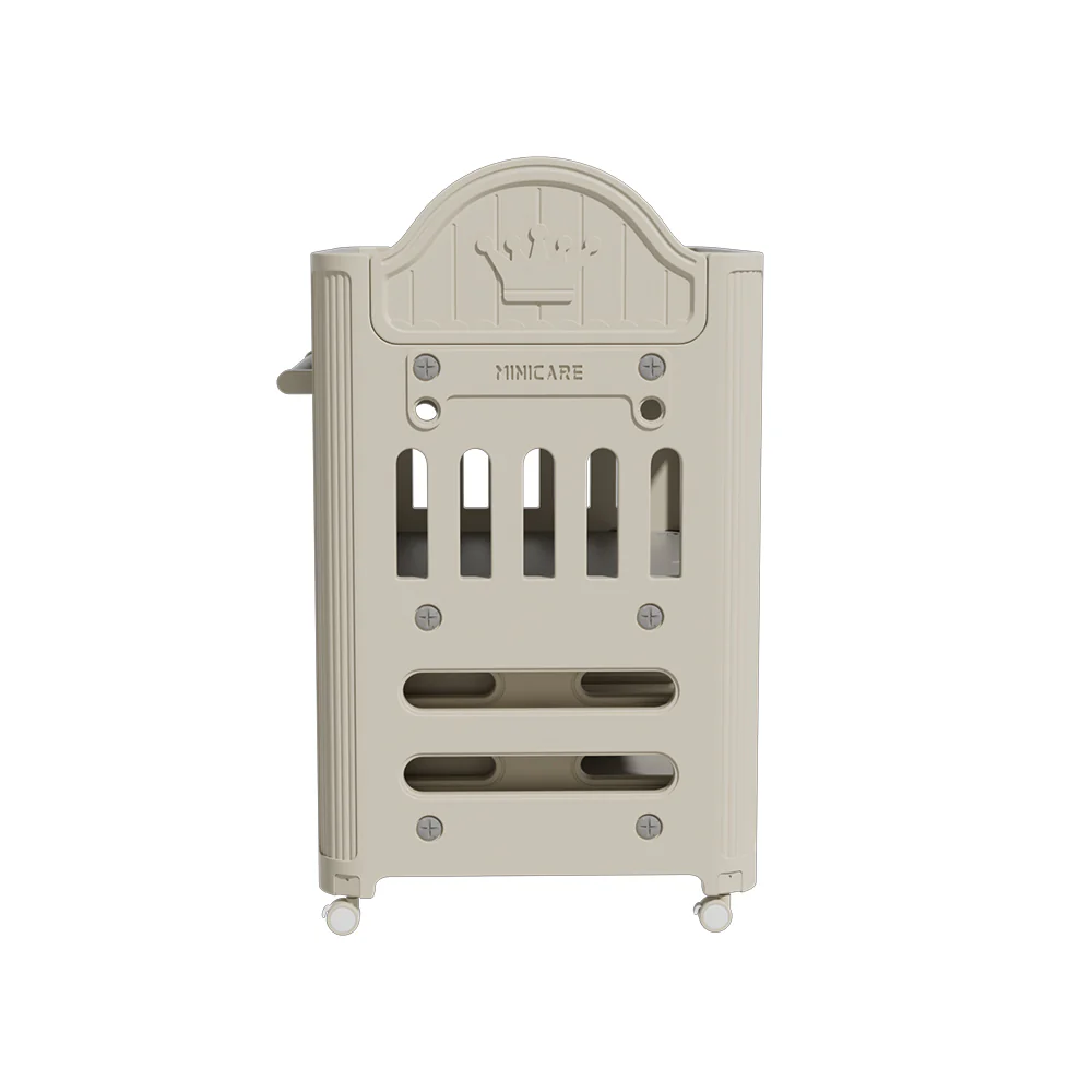 Kidkid Mobile Baby Changing Table with 4 Drawers and Storage Shelf - Image 8