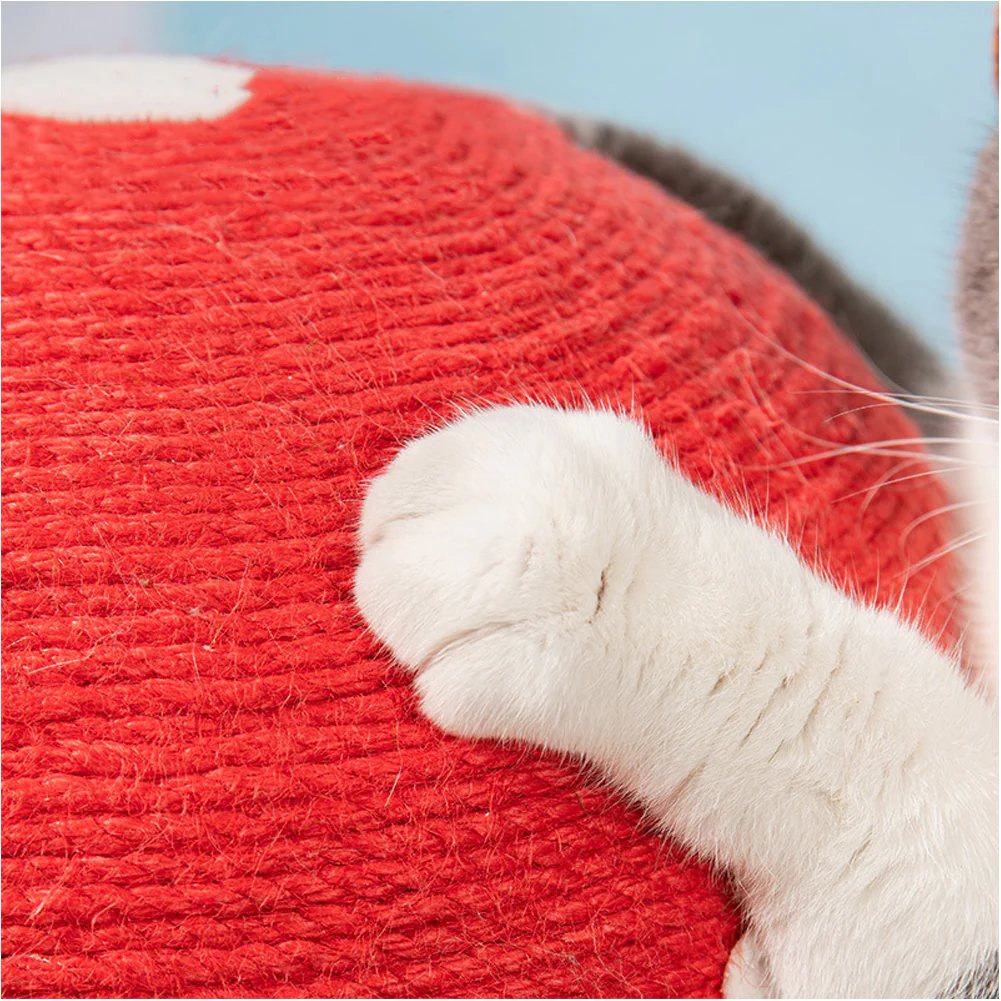 KidKid Sisal Mushroom Cat Scratching Post - Image 2