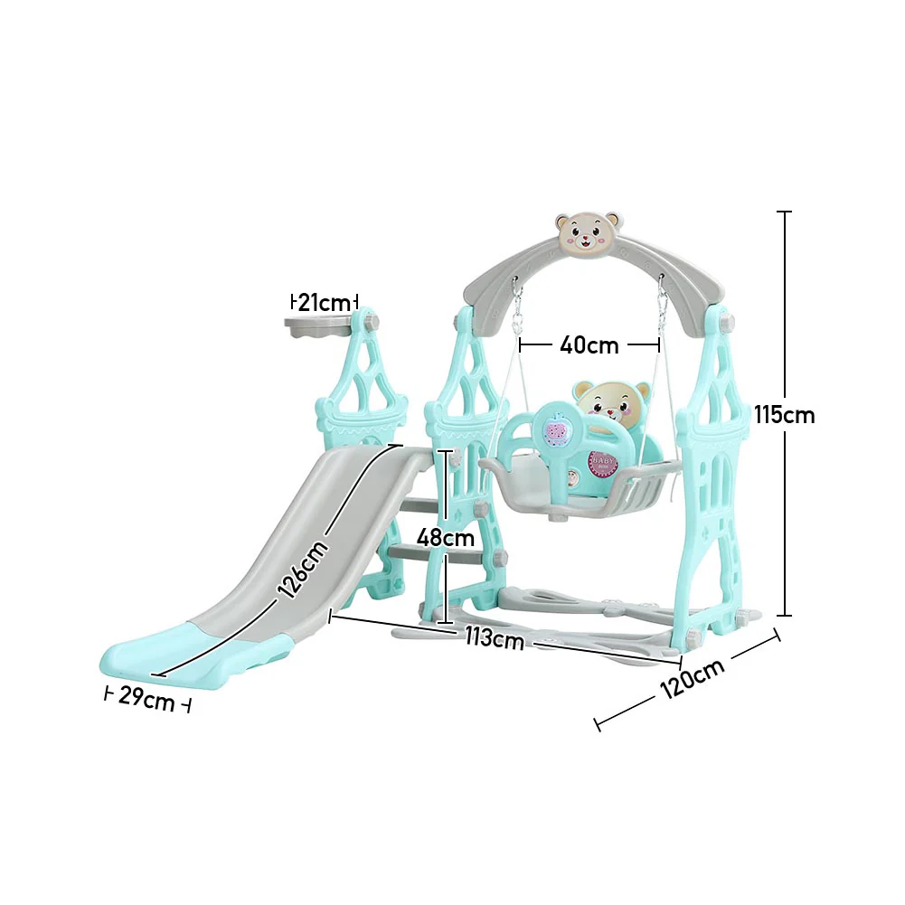 Kidkid Toddler Swing and Slide Playset - Image 10