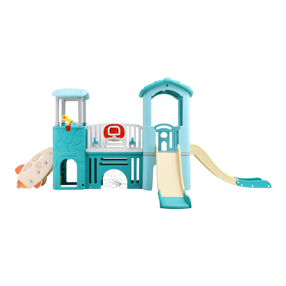 Kidkid Toddlers Slide and Climber with Balls and Ring Toss - Image 9