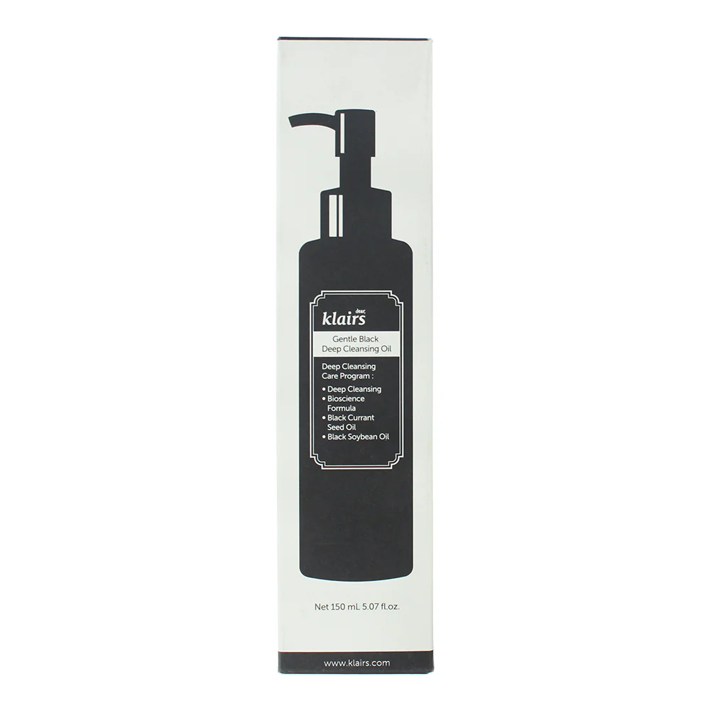 Klairs Gentle Black Deep Cleansing Oil 150ml - Image 4