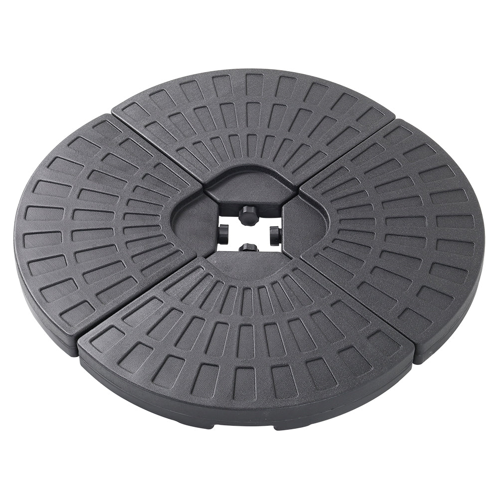 Large Square Canopy Rotating Outdoor Cantilever Parasol With Base - Image 16