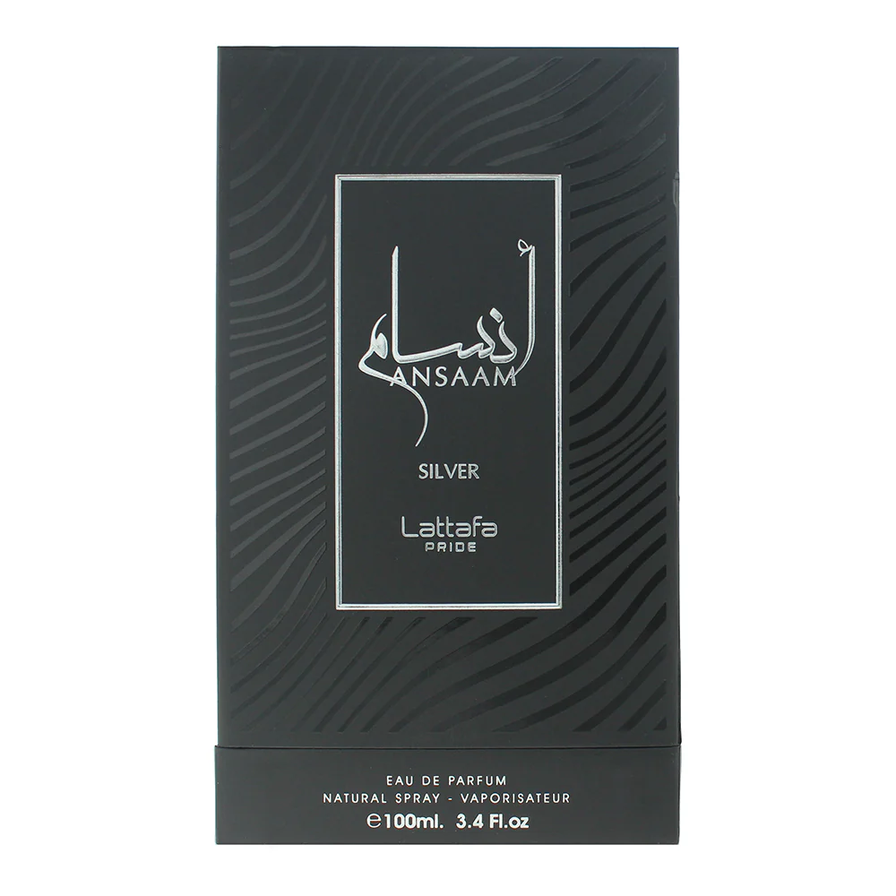 Lattafa Pride Ansaam Silver Eau De Parfum 100ml - Image 3