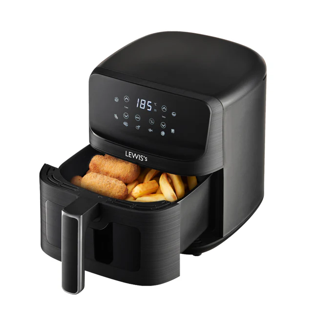 Lewis's 4.2L Air Fryer With Window - Black - Image 3