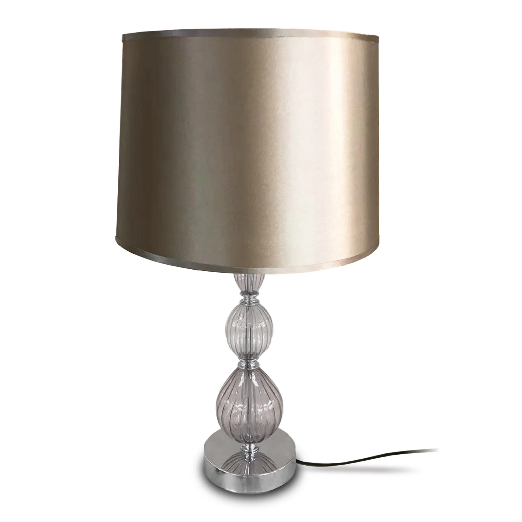 Lewis's Fleur Glass Table Lamp - Image 3