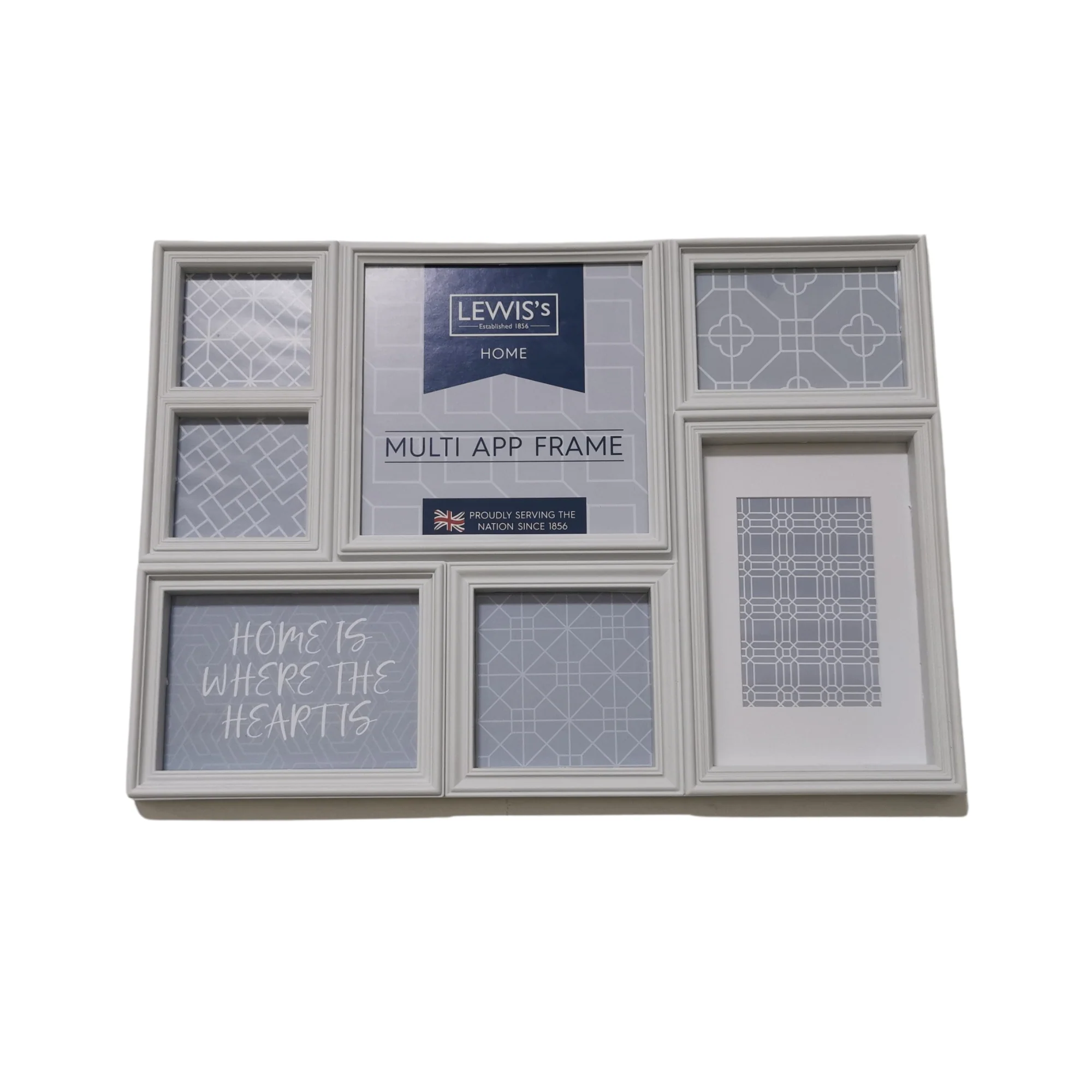 Lewis's Multi Aperture Photo Frame with 7 Photos - Image 4