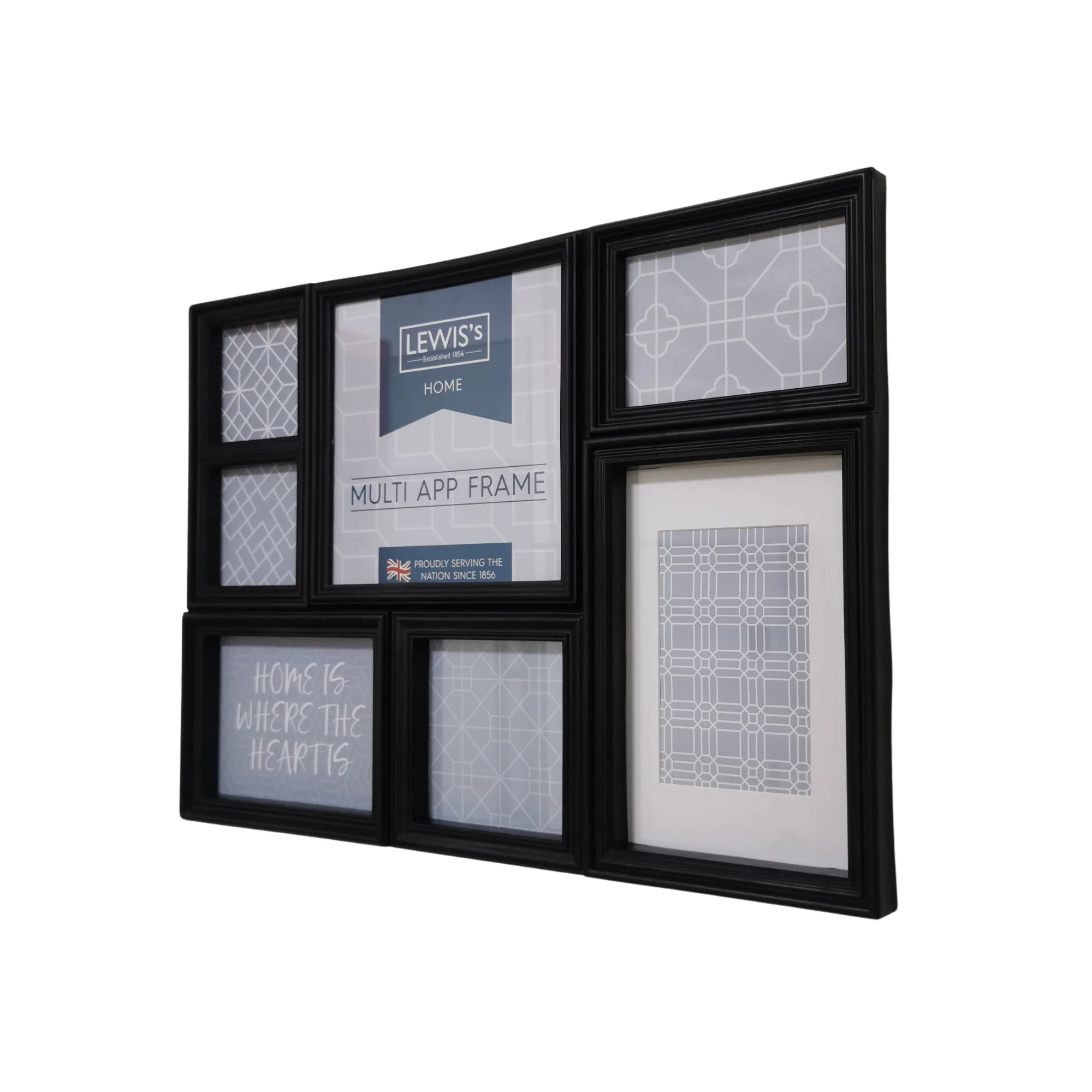 Lewis's Multi Aperture Photo Frame with 7 Photos - Image 8