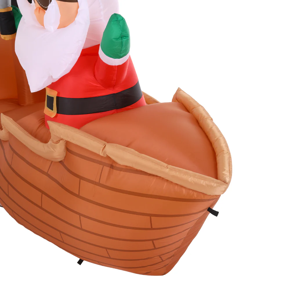 Lifeideas 1.8M Inflatable Pirate Santa Decoration - Image 6